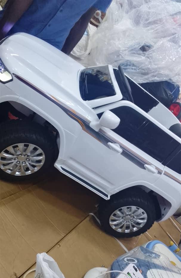 Kids Electric Ride-On SUV | Large Size | Remote Control | LED Lights | Music | 2 Seats - White