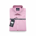 Cavanna Premium Men's Pink Short Sleeve Shirt