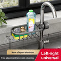 Sink Faucet Caddy Organizer – Space Aluminum
