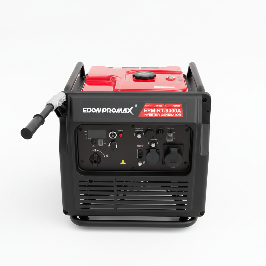 EDONPROMAX EPM-RT-9000A 7.5KVA Silent Inverter Generator with Foldable Handle