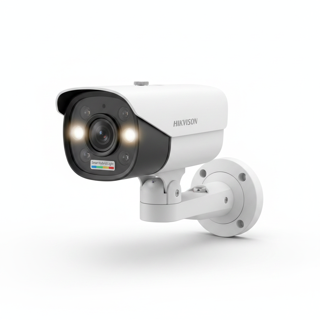Hikvision ColorVu DS-2CE10DF0T-LPFS 2MP Smart Hybrid Light Security Camera