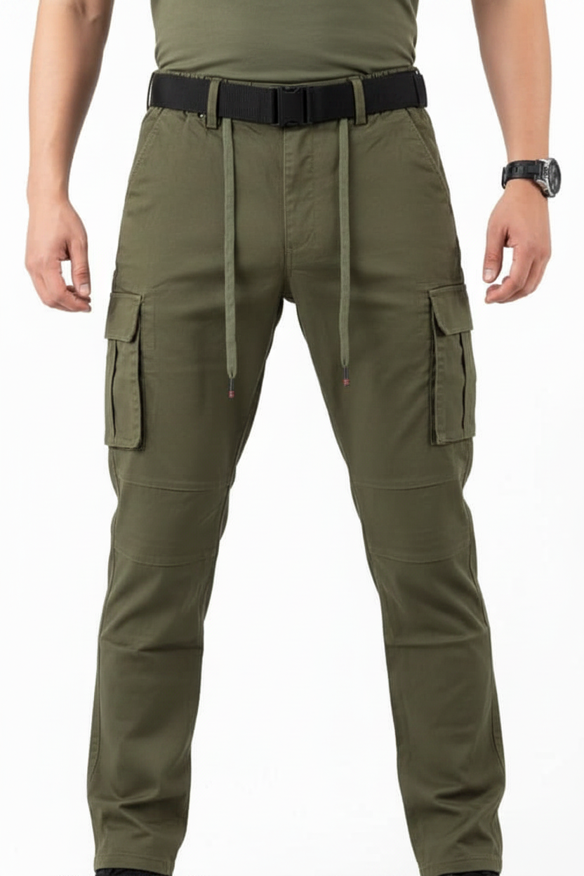 Men's Olive Green Cargo Pants