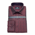 Presidential Men's Dress Shirt – Burgundy