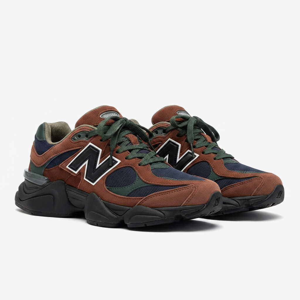 New Balance 9060 Brown Navy