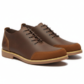Timberland Brown Leather Lace-Up Oxford Shoes