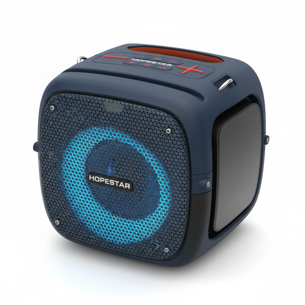 Hopestar Party One (80W) Powerful Bass Party Bluetooth Speaker with 2 Microphones