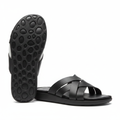 Clarks Men's Cross-Strap Slide Sandals