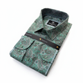 Presidential Men's Dress Shirt – Mint Green Paisley