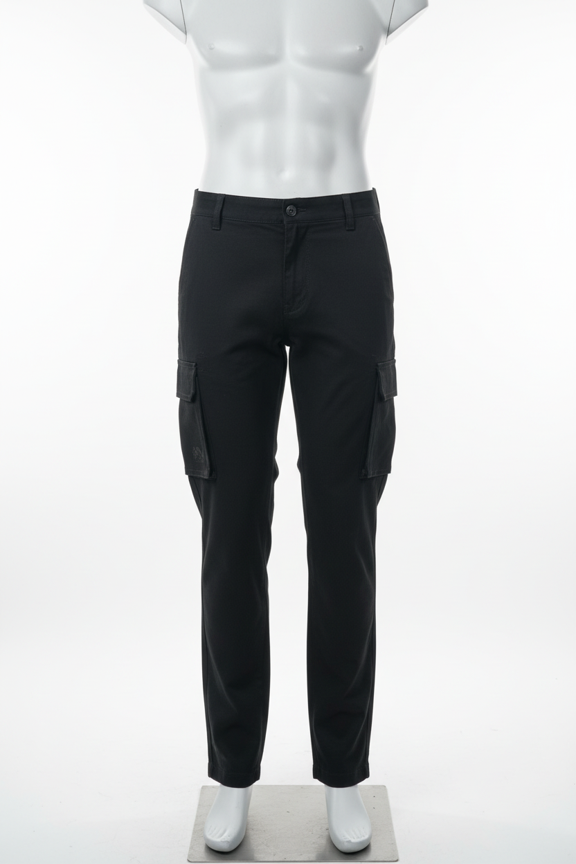 Men's Black Cargo Pants – Oliver Queen