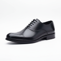 Men's Black Cap-Toe Oxford Dress Shoe