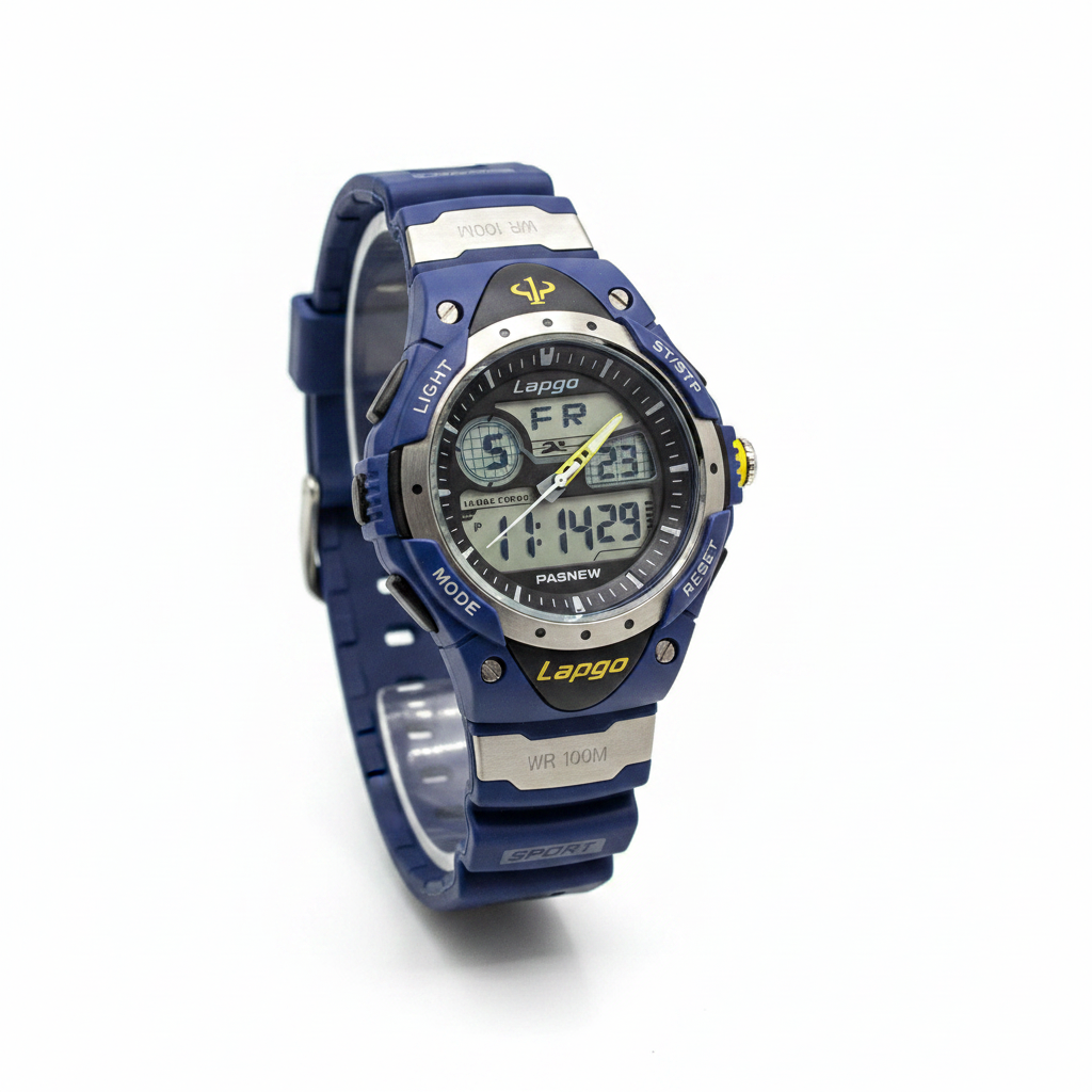 Lapgo Pasnew Sport Digital Watch – Blue
