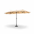 6-Meter Adjustable Outdoor Canvas Patio Umbrella