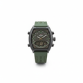 Naviforce Analog-Digital Sport Watch - Olive Green