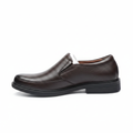 Men's Dark Brown Leather Slip-On Loafer