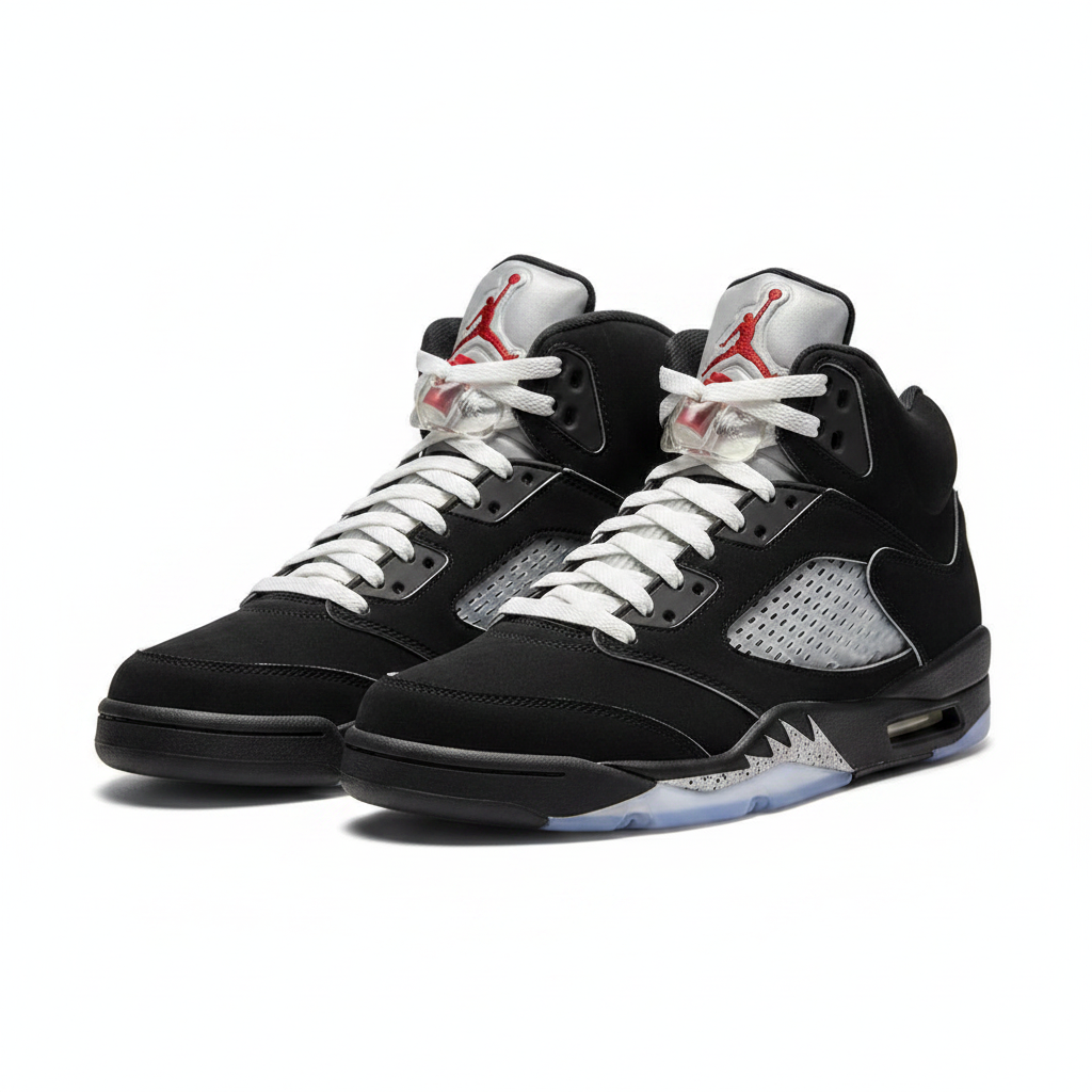 Air Jordan 5 Retro – Black/Silver