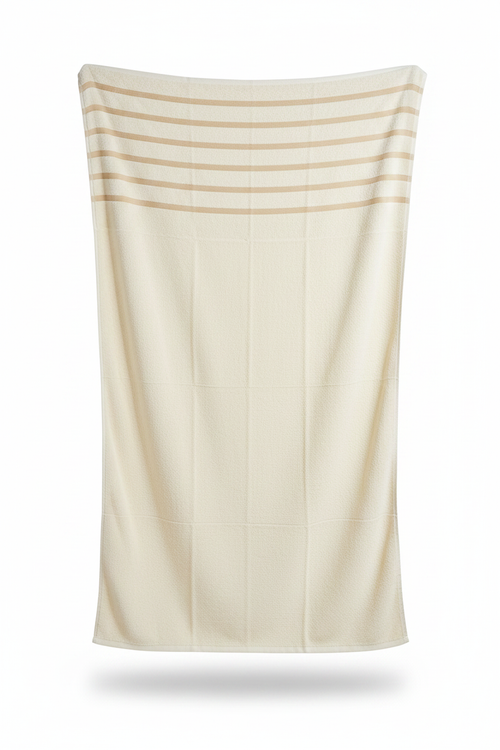 Cream Bath Towel