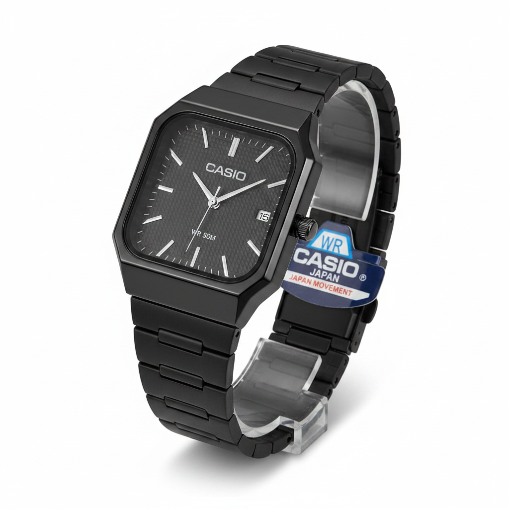 Casio Square Black Watch