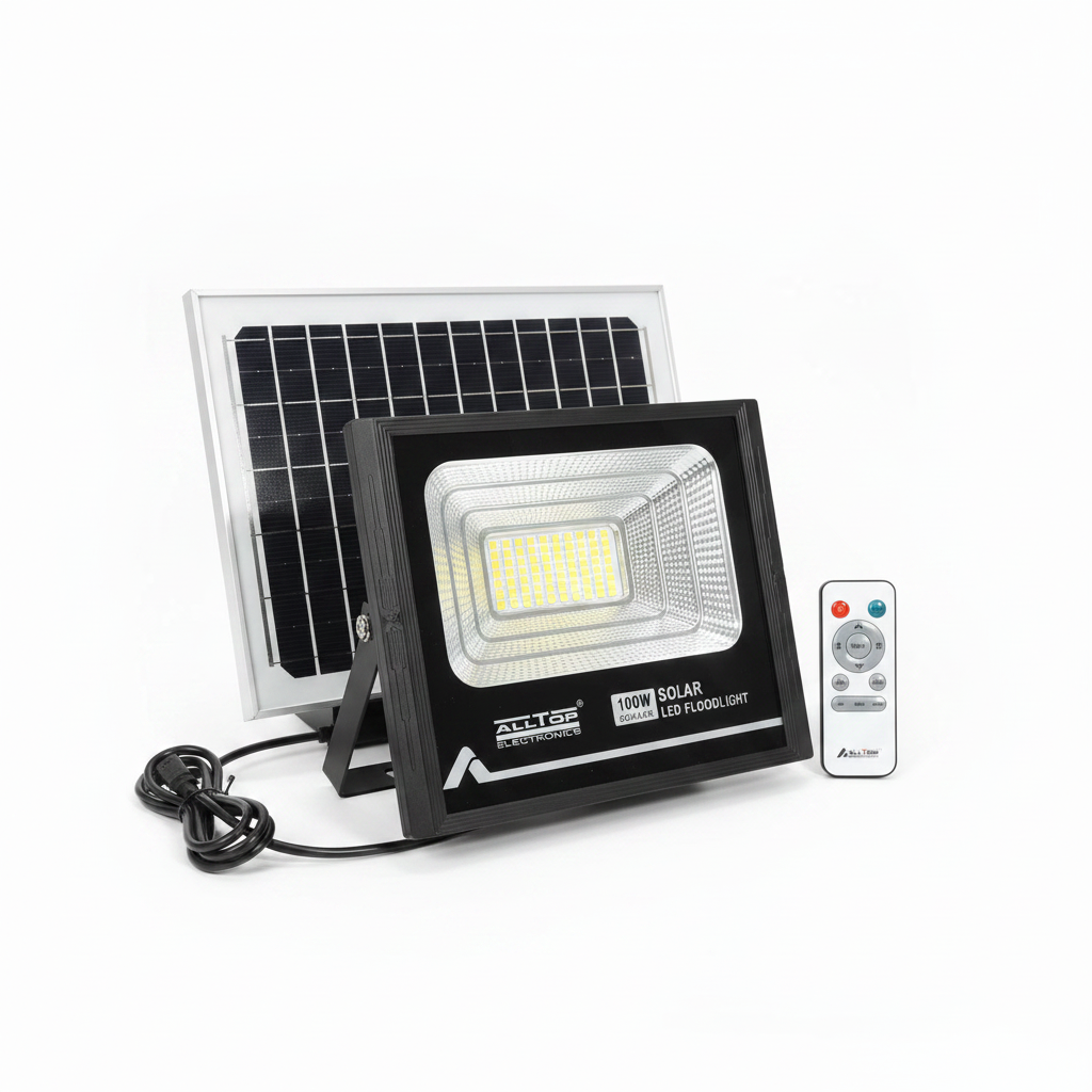 100W Solar LED Floodlight