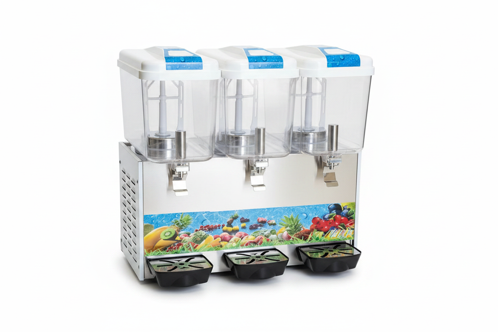 Triple Tank Commercial Juice Dispenser