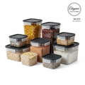 Elegance Food Storage Jars - Set of 6