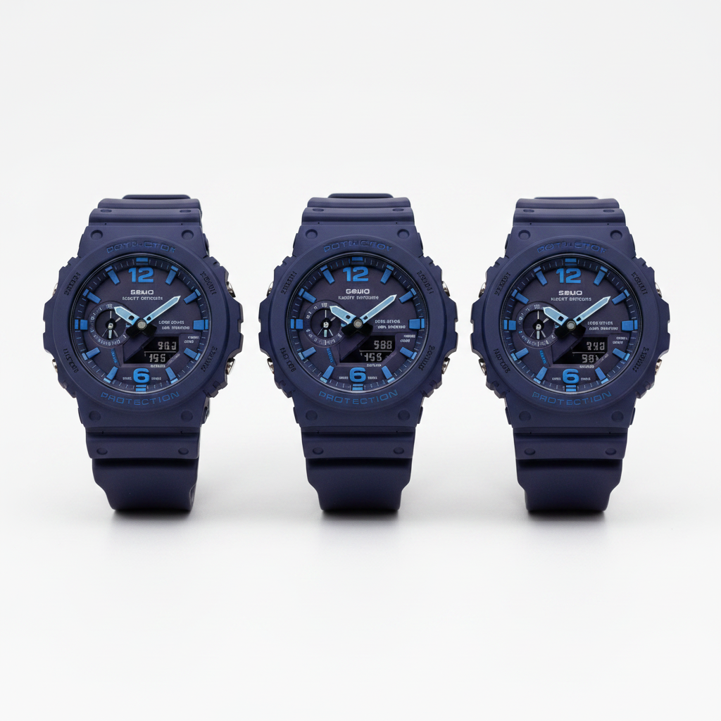 Casio G-Shock GA-100 – Navy Blue Analog-Digital