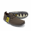 CAT Caterpillar Leather Casual Shoe - Dark Brown