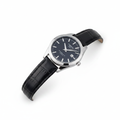 Tissot Automatic Watch – Black Leather Strap
