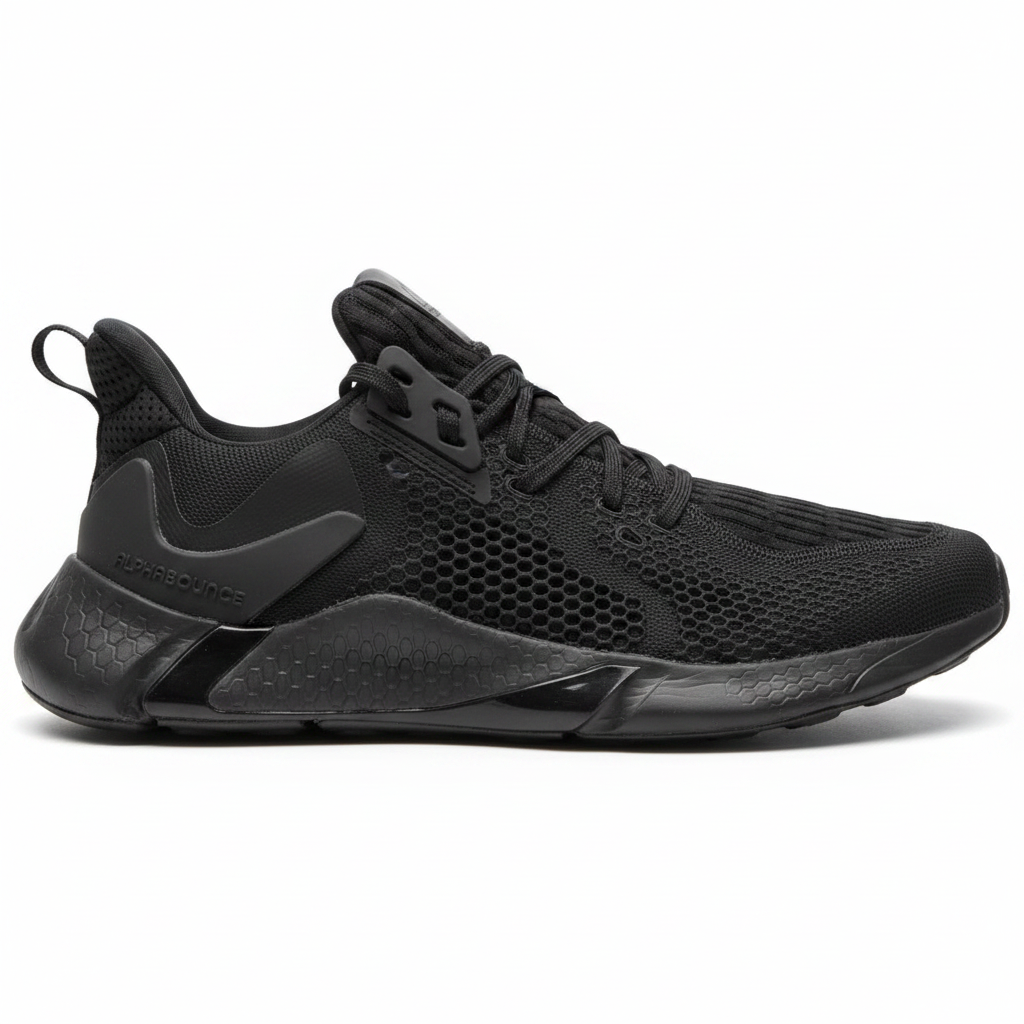 Adidas Alphabounce Running Sneakers Grey & Black