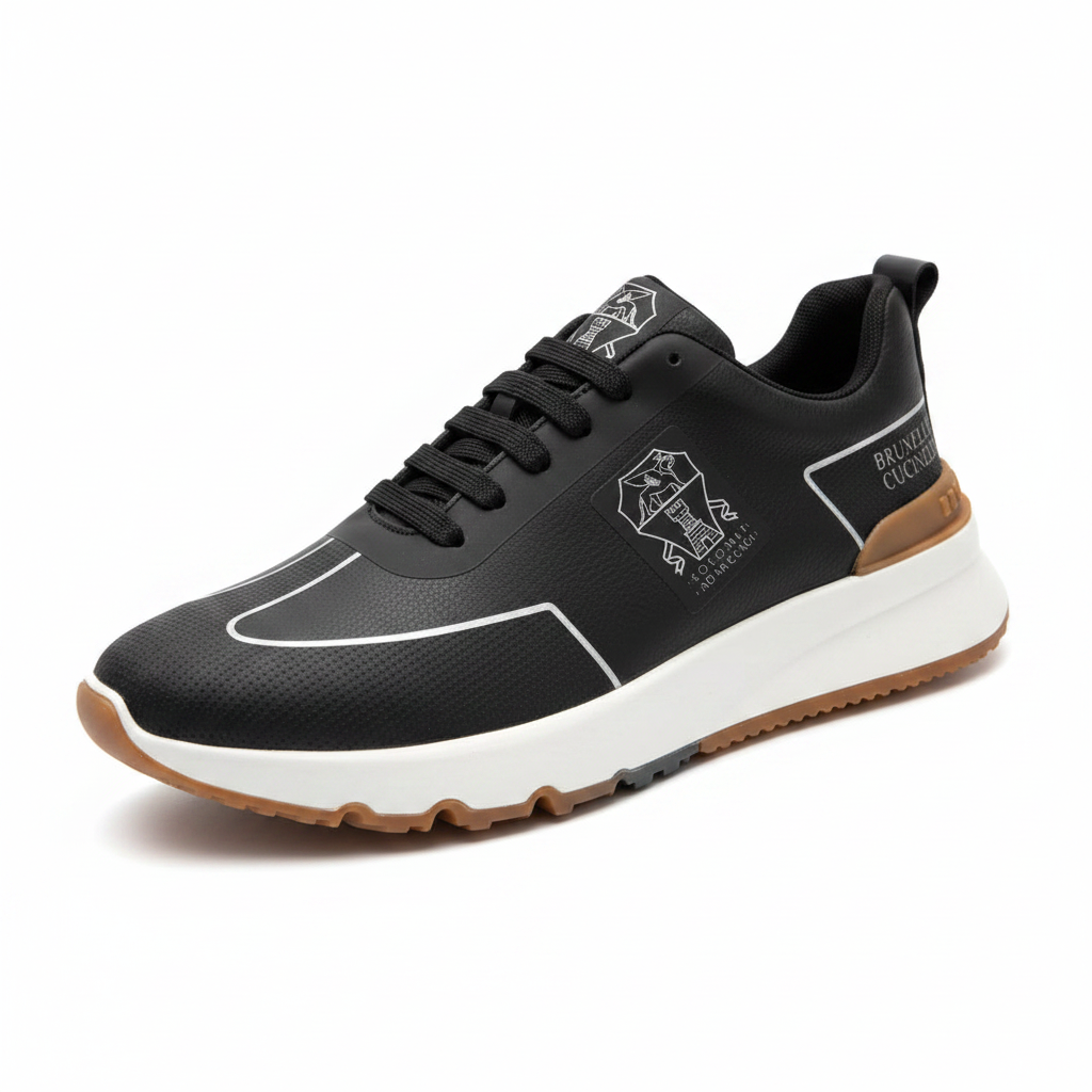 Brunello Cucinelli Low-Top Leather Sneaker