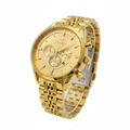 Junmei Chronograph Full Gold Watch