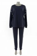 Ladies Navy Loungewear Set