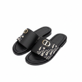 Dior Oblique Monogram Slide Sandals