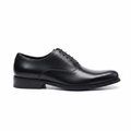 Men's Black Plain Toe Oxford Dress Shoe