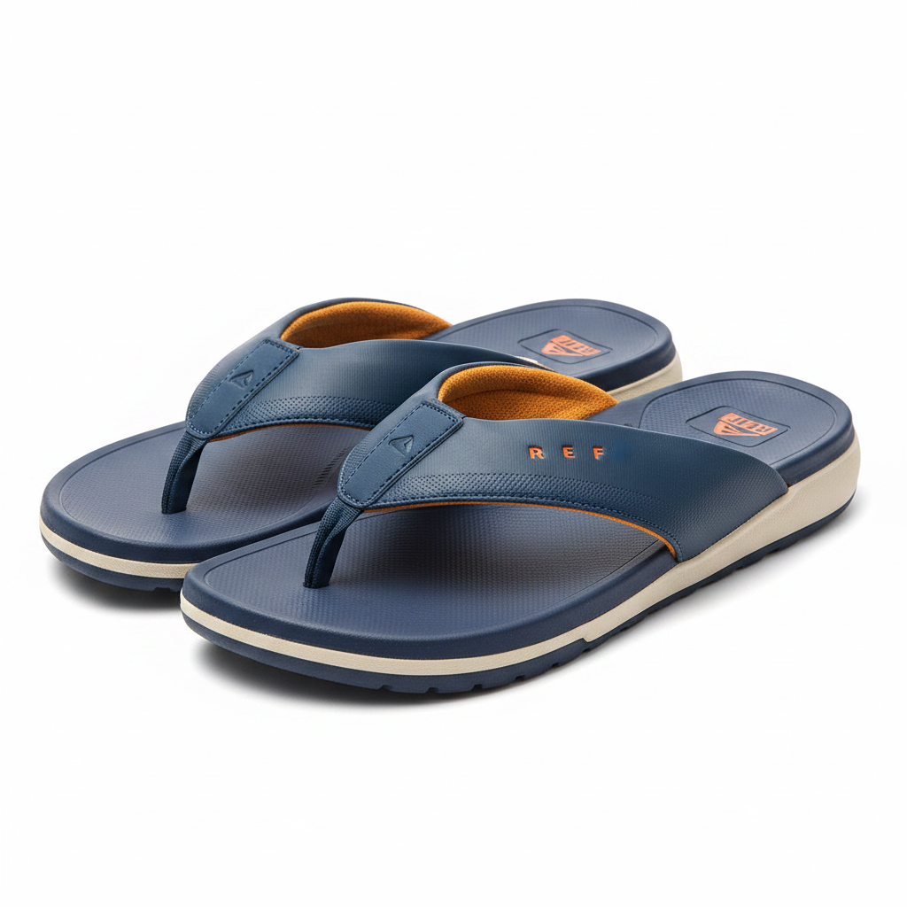 Reef Men's Navy Blue Flip Flop Sandals