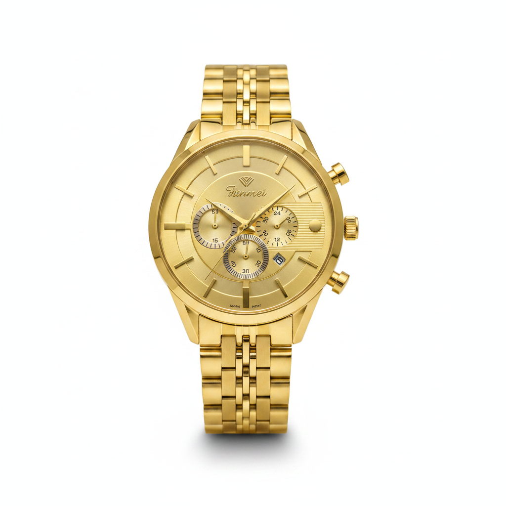 Finnei Gold Chronograph Watch