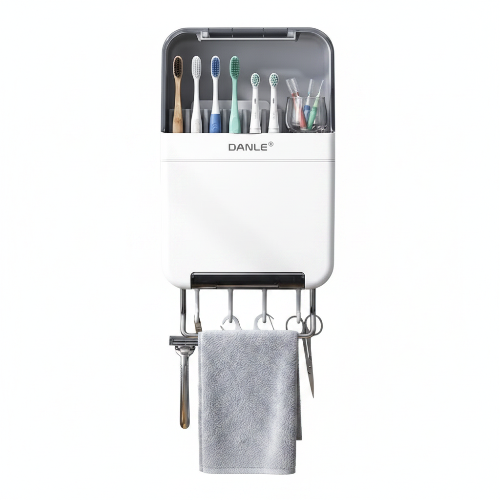 Wall Mount Toothbrush Holder & Sterilizer