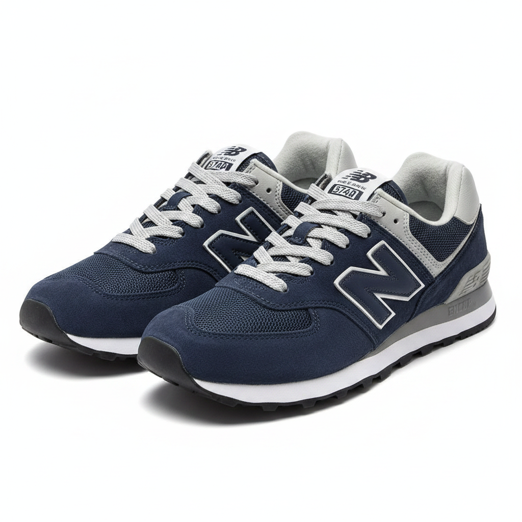 New Balance 574 Sneakers Navy Blue/Grey
