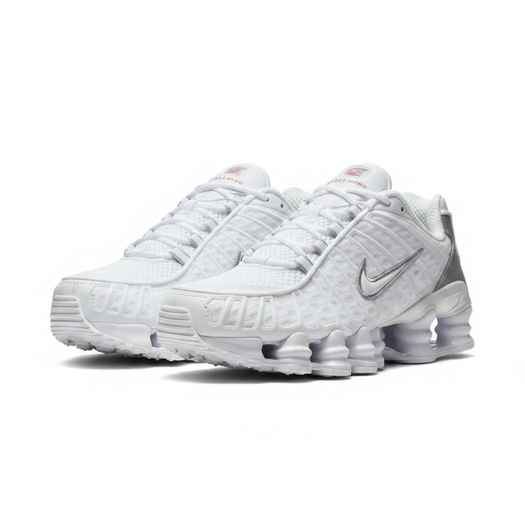 Nike Shox TL Sneakers – Triple White