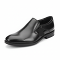Men's Black Leather Slip-On Dress Shoe
