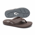 OluKai Men's Leather Flip Flops
