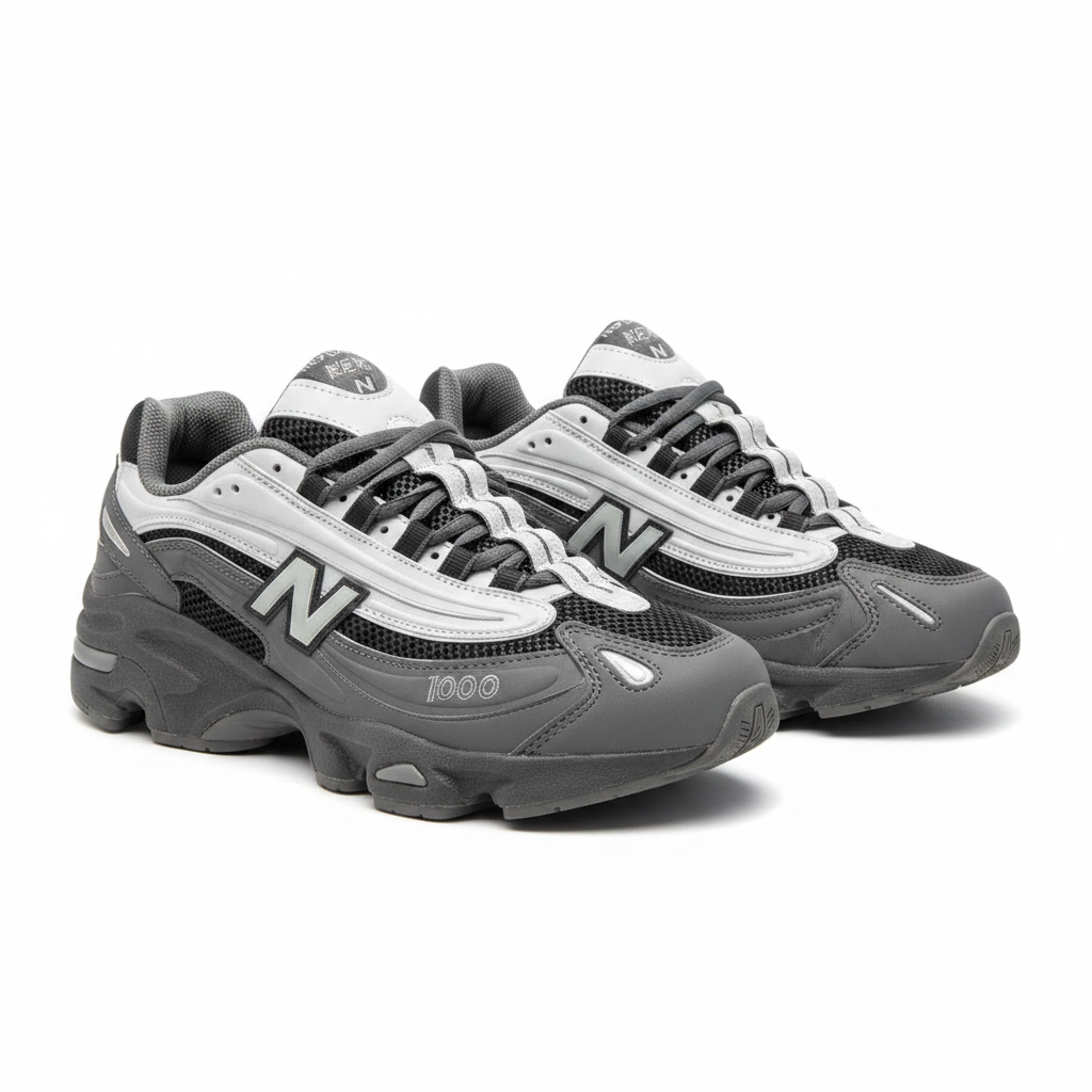New Balance 1000 Chunky Sneaker – Grey/Black