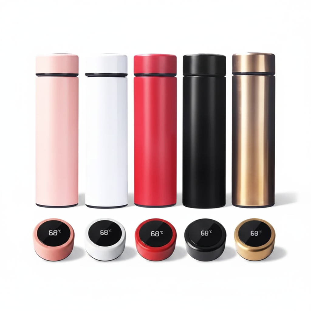 Smart Temperature Display Thermos Flask