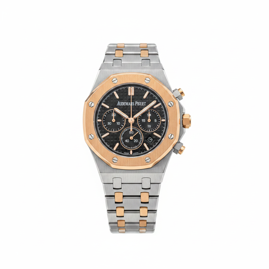 Audemars Piguet Royal Oak Chronograph – Black Dial & Steel Bracelet