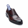 Franco Banetti Men's Burgundy Cap-Toe Oxford