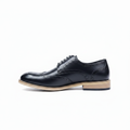 Men's Black Wingtip Brogue Derby Shoe