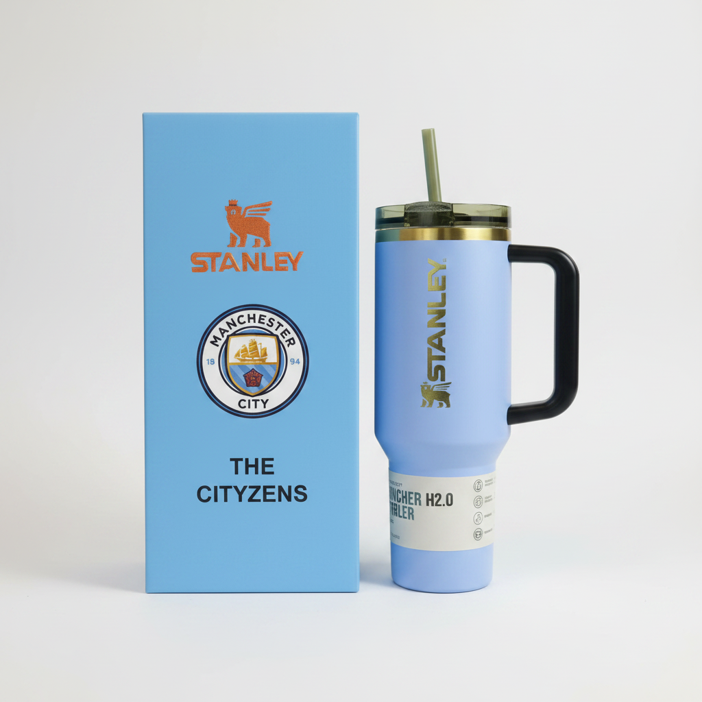 Stanley x Manchester City FC Quencher H2.0 Tumbler – The Cityzens Edition