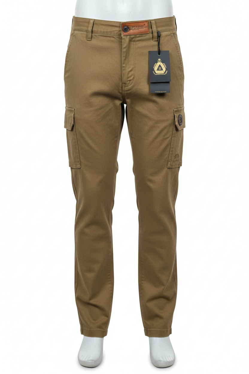 Men's Khaki Tan Cargo Pants – Oliver Queen