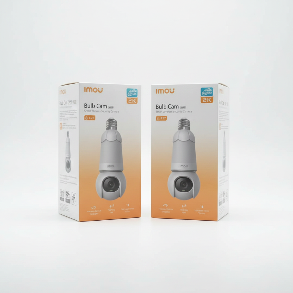 IMOU Bulb Cam 2K Smart Wireless Security Camera (5MP)