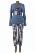 Ladies Moderme Graphic Pajama Set