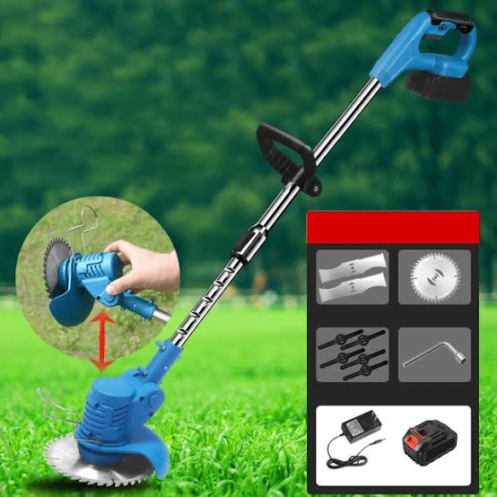 Double Battery Grass Cutter